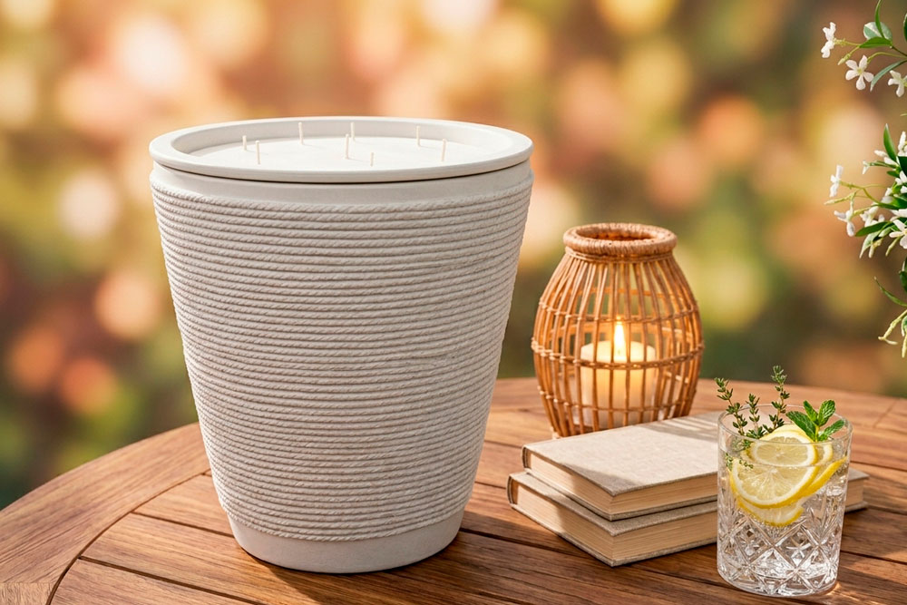 Bougie Natura Blanche Marrakech Collection Serghini