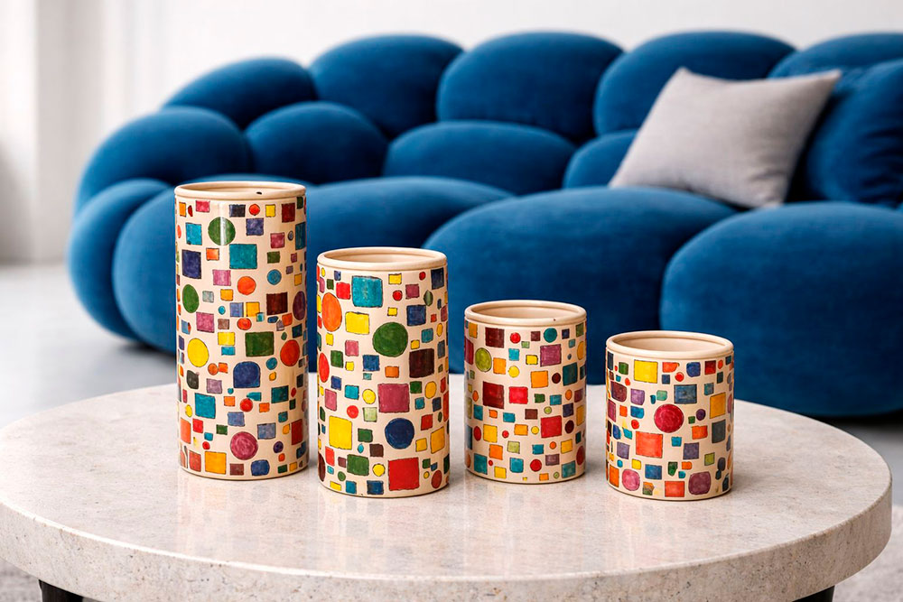 Bougie Marrakech Abstract 2 Collection Serghini Bougie Marrakech Abstract 2<br />
Collection Serghini